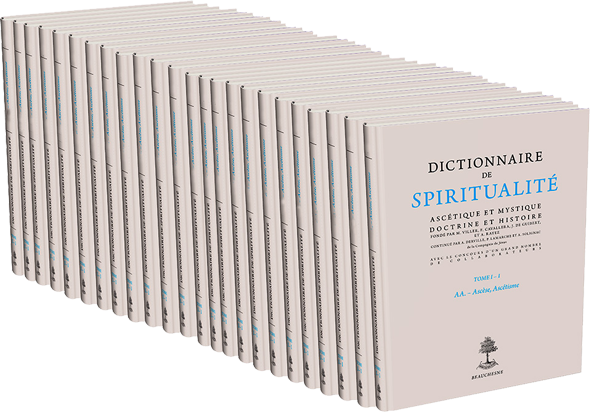 DICTIONNAIRE DE SPIRITUALITÉ - ÉDITION RELIÉE