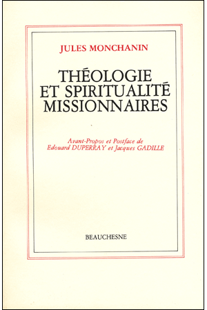 THÉOLOGIE ET SPIRITUALITÉ MISSIONNAIRES