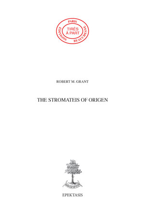 28. THE STROMATEIS OF ORIGEN