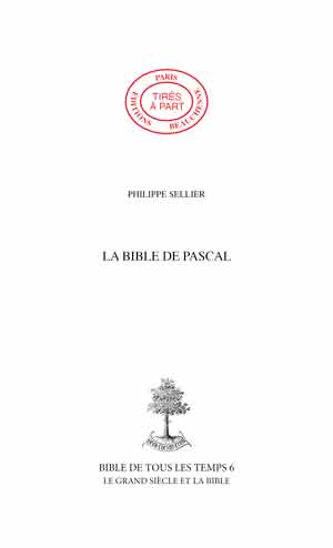 41. LA BIBLE DE PASCAL