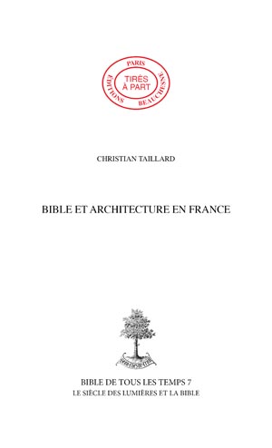 22. BIBLE ET ARCHITECTURE EN FRANCE
