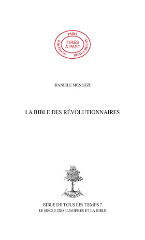 38. LA BIBLE DES RÉVOLUTIONNAIRES