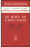 04. LE SUJET DE L'EDUCATION