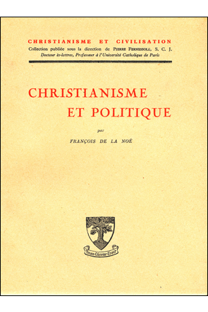 CHRISTIANISME ET POLITIQUE