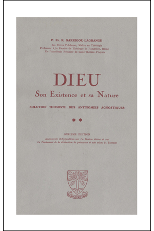 DIEU. Son Existence et sa Nature. 2 volumes