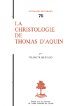 TH n°076 LA CHRISTOLOGIE DE THOMAS D'AQUIN