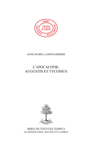18. L'APOCALYPSE. AUGUSTIN ET TYCONIUS
