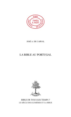 16. LA BIBLE AU PORTUGAL